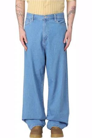 Carhartt Homme, Jeans, Bleu, Taille: S Jean à jambe large pour homme