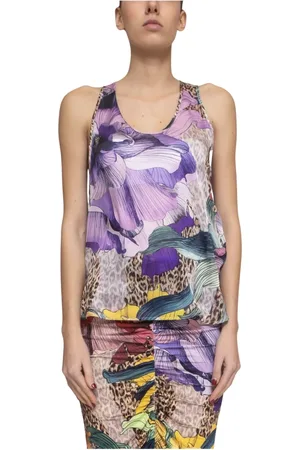 Roberto Cavalli Femme, Tops, Multicolore, Taille: 42 FR Pull Femme Multicolore