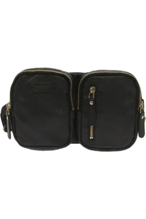 Gucci Homme, Pre-owned, Noir, Taille: ONE Size Pre-owned Cuir sacs-gucci