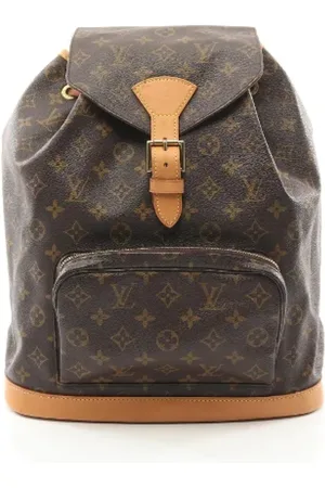 LOUIS VUITTON Femme, Pre-owned, Brun, Taille: ONE Size Pre-owned Toile sacs-dos
