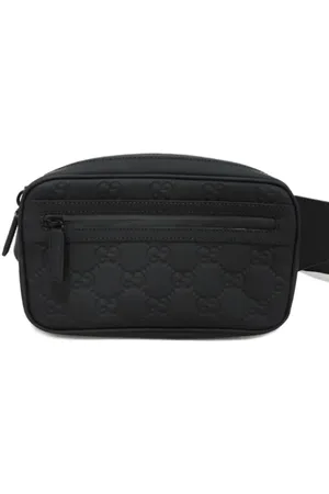 Gucci Homme, Pre-owned, Noir, Taille: ONE Size Pre-owned Cuir sacs-gucci