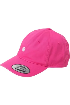 Carhartt Homme, Accessoires, Rose, Taille: ONE Size Casquette de baseball Script en Cyclamen