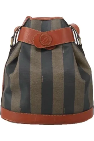 Fendi Femme, Pre-owned, Brun, Taille: ONE Size Pre-owned Toile sacs-fendi