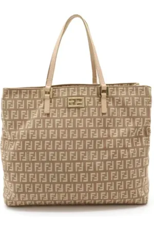Fendi Femme, Pre-owned, , Taille: ONE Size Pre-owned Toile sacs-main