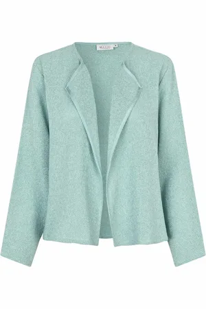 Masai Femme, Vestes, Bleu, Taille: 42 FR Veste Élégante Aqua Modèle Majulitta