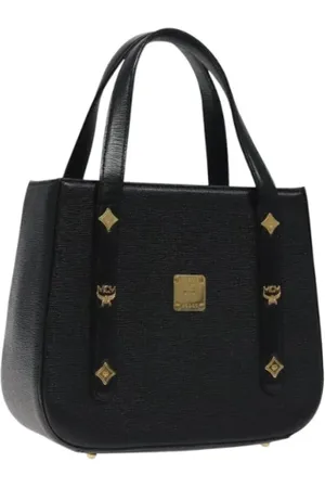 MCM Femme, Pre-owned, Noir, Taille: ONE Size Pre-owned Cuir sacs-main