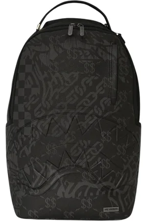 Sprayground Homme, Sacs, Noir, Taille: ONE Size Sac à dos Check Motif Deluxe