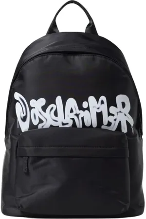 DISCLAIMER Homme, Sacs, Noir, Taille: ONE Size Sac à dos avec impression graffiti