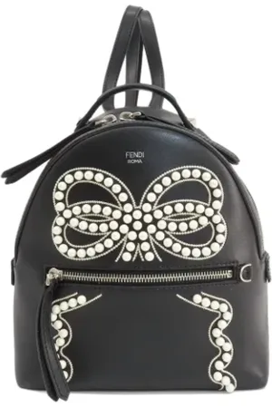 Fendi Femme, Pre-owned, Noir, Taille: ONE Size Pre-owned Cuir sacs-fendi