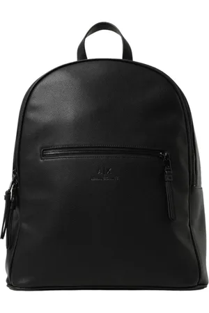 Armani Exchange Homme, Sacs, Noir, Taille: ONE Size Sac à dos noir élégant pour hommes