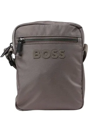 HUGO BOSS Homme, Sacs, Vert, Taille: ONE Size Sac à Bandoulière Vert Élégant et Fonctionnel