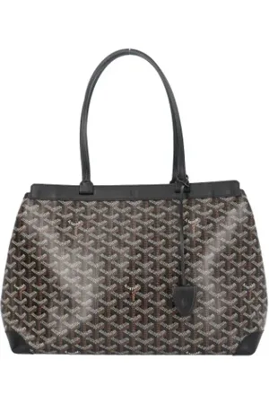 GOYARD Femme, Pre-owned, Noir, Taille: ONE Size Pre-owned Toile sacs-ports-paule
