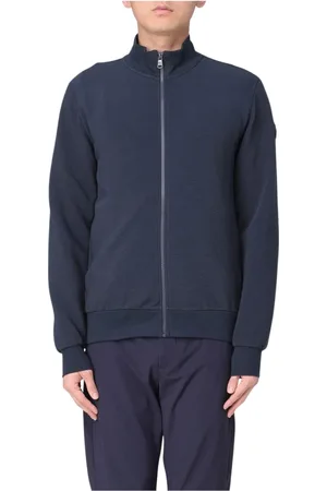 Colmar Homme, Sweatshirts et sweats à capuche, Bleu, Taille: XL Veste Tricotée Bleue ZipUp Activewear