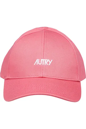 Autry Unisex, Accessoires, Rose, Taille: ONE Size Chapeau en coton avec logo brodé