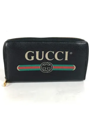 Gucci Femme, Pre-owned, Noir, Taille: ONE Size Pre-owned Cuir petite-maroquinerie