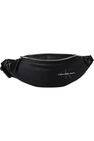 Calvin Klein Homme, Sacs, Noir, Taille: ONE Size Sac Banane Noir Élégant