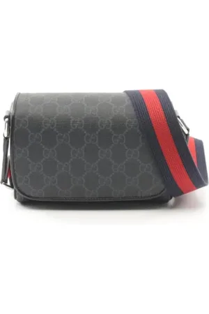 Gucci Homme, Pre-owned, Noir, Taille: ONE Size Pre-owned Cuir sacs-gucci