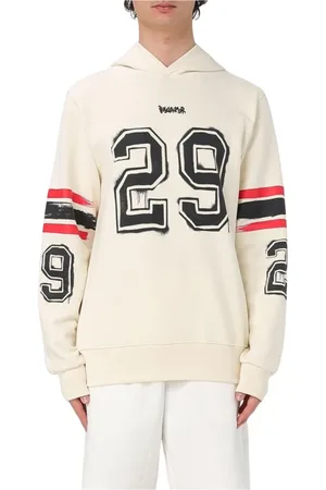 DISCLAIMER Homme, Sweatshirts et sweats à capuche, , Taille: S Sweat à Capuche Graphique Minimaliste