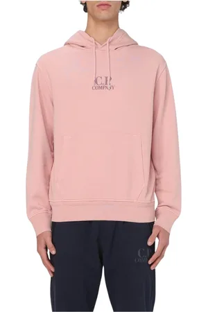 C.P. Company Homme, Sweatshirts et sweats à capuche, Rose, Taille: S Sweat à capuche rose pour homme
