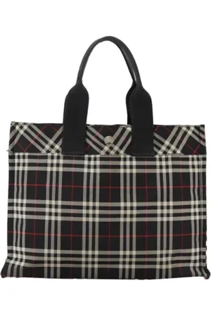 Burberry Femme, Pre-owned, Multicolore, Taille: ONE Size Pre-owned Tissu sacs-main