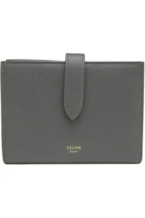 Céline Unisex, Pre-owned, Gris, Taille: ONE Size Pre-owned Cuir petite-maroquinerie