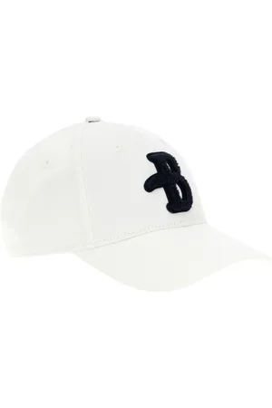 BALLANTYNE Homme, Accessoires, Blanc, Taille: ONE Size Casquette de baseball avec logo brodé