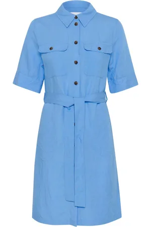 Part Two Femme, Robes, Bleu, Taille: 42 FR Robe Railipw Dr Marina