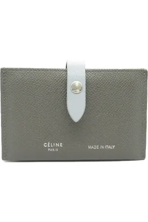 Céline Femme, Pre-owned, Gris, Taille: ONE Size Pre-owned Cuir petite-maroquinerie