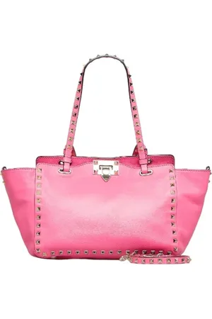 VALENTINO Femme, Pre-owned, Rose, Taille: ONE Size Pre-owned Cuir sacs-main