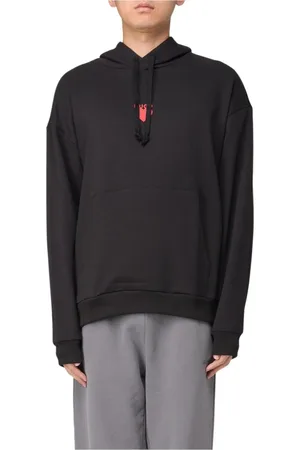 HUGO BOSS Homme, Sweatshirts et sweats à capuche, Noir, Taille: XL Sweat à Capuche Noir Oversize