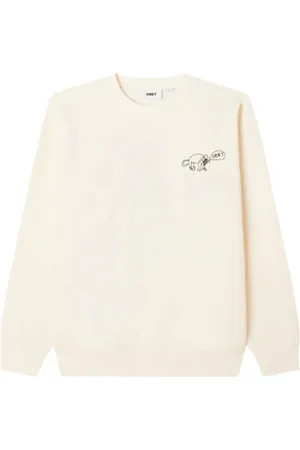 Obey Homme, Sweatshirts et sweats à capuche, , Taille: S Sweat à Capuche Imprimé, Coupe Regular