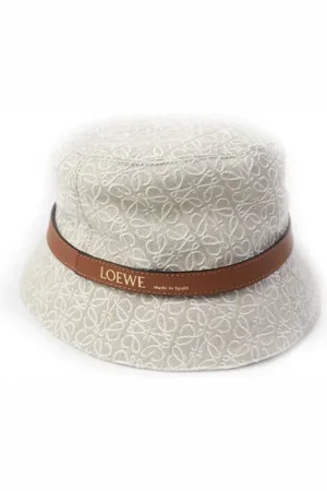 Loewe Femme, Pre-owned, , Taille: ONE Size Pre-owned Coton chapeaux