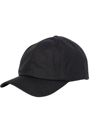 Barbour Homme, Accessoires, Bleu, Taille: ONE Size Casquette de baseball en coton ciré bleu