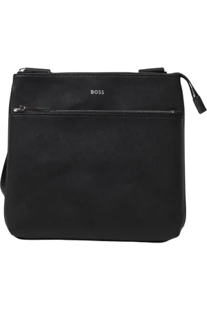 HUGO BOSS Homme, Sacs, Noir, Taille: ONE Size Sac à Dos Noir Élégant avec Beaucoup d