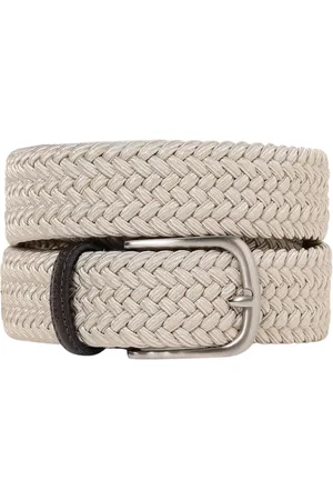 BROOKSFIELD Homme, Accessoires, , Taille: 95 CM Ceinture Tressée Bleu Marine