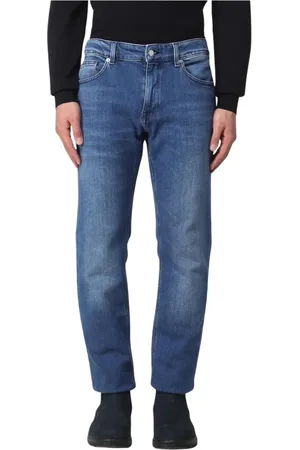 HUGO BOSS Homme, Jeans, Bleu, Taille: W38 Jeans droits classiques en denim