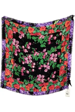 Gucci Femme, Pre-owned, Multicolore, Taille: ONE Size Pre-owned Soie foulards