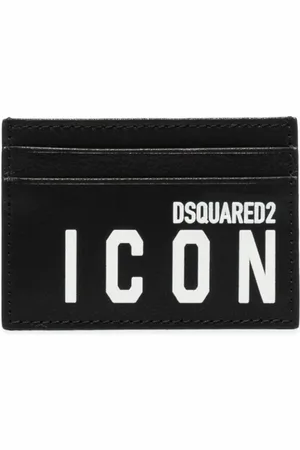Dsquared2 Homme, Accessoires, Noir, Taille: ONE Size Porte-cartes de crédit Icon