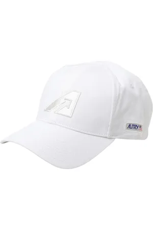 Autry Homme, Accessoires, Blanc, Taille: ONE Size Casquette de baseball avec logo brodé
