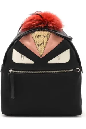 Fendi Femme, Pre-owned, Noir, Taille: ONE Size Pre-owned Toile sacs-dos