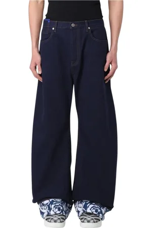 Burberry Homme, Jeans, Bleu, Taille: W33 Jeans Classiques Straight Leg