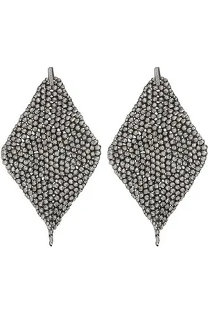 Brunello Cucinelli Femme, Accessoires, Gris, Taille: ONE Size Boucles d