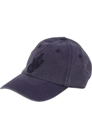 J.W.Anderson Homme, Accessoires, Bleu, Taille: ONE Size Navy Baseball Cap Cotton Hat