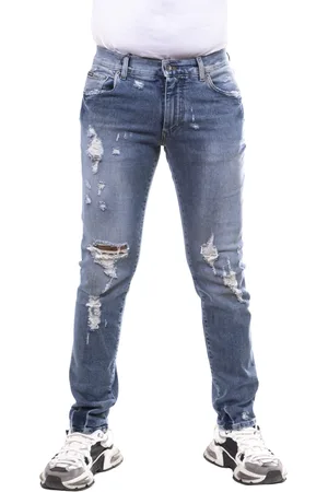 Dolce & Gabbana Homme, Jeans, Bleu, Taille: L Pantalon Homme Assorti Variante Élégante