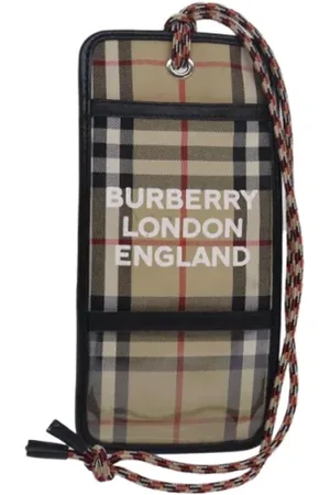 Burberry Unisex, Pre-owned, Multicolore, Taille: ONE Size Pre-owned Toile petite-maroquinerie