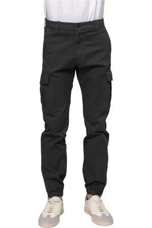 ELEVENTY Homme, Pantalons, Noir, Taille: W31 Pantalon Cargo Noir pour Homme