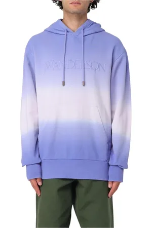 J.W.Anderson Homme, Sweatshirts et sweats à capuche, Multicolore, Taille: M Oversized Brodé Dip Dye Sweat à capuche