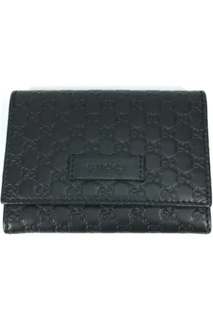 Gucci Femme, Pre-owned, Noir, Taille: ONE Size Pre-owned Cuir petite-maroquinerie
