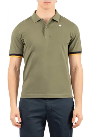 K-Way Homme, Tops, Vert, Taille: XL Veste Polo Élégante pour Homme