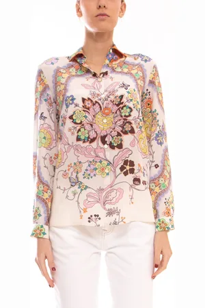Etro Femme, Blouses et Chemises, Multicolore, Taille: 36 FR Chemisier Femme à Motifs
